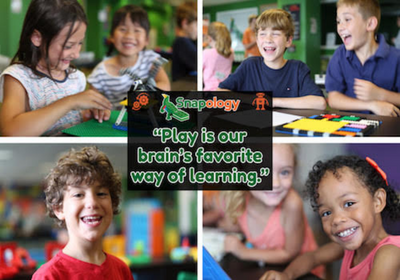 Snapology Cover Photo - Play is our brain's favorite way of learning