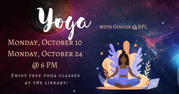 Yoga October 10 and 24