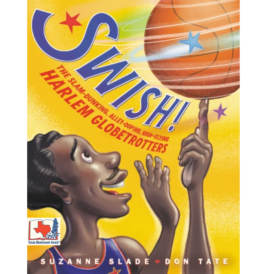 Swish book cover, Bluebonnet Book Club, December 14 at 4 pm