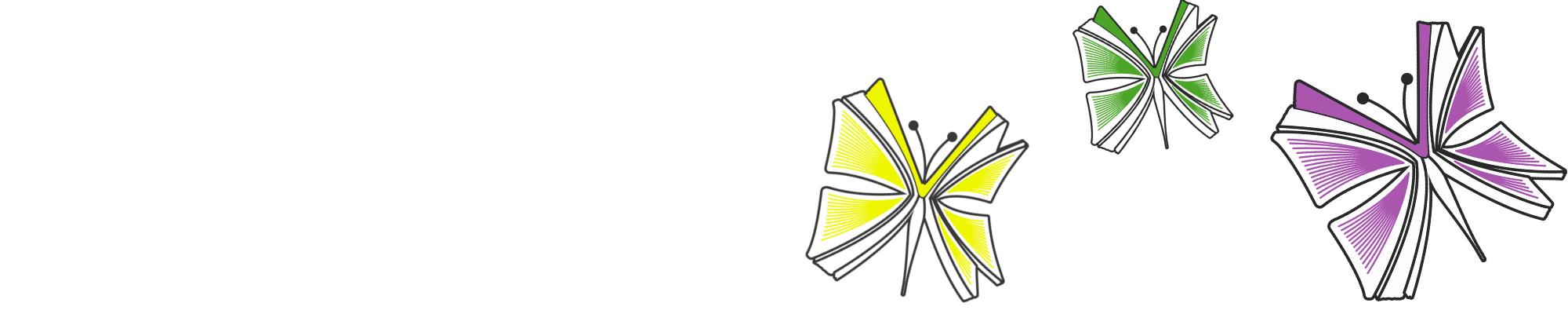 Three Right Butterflies