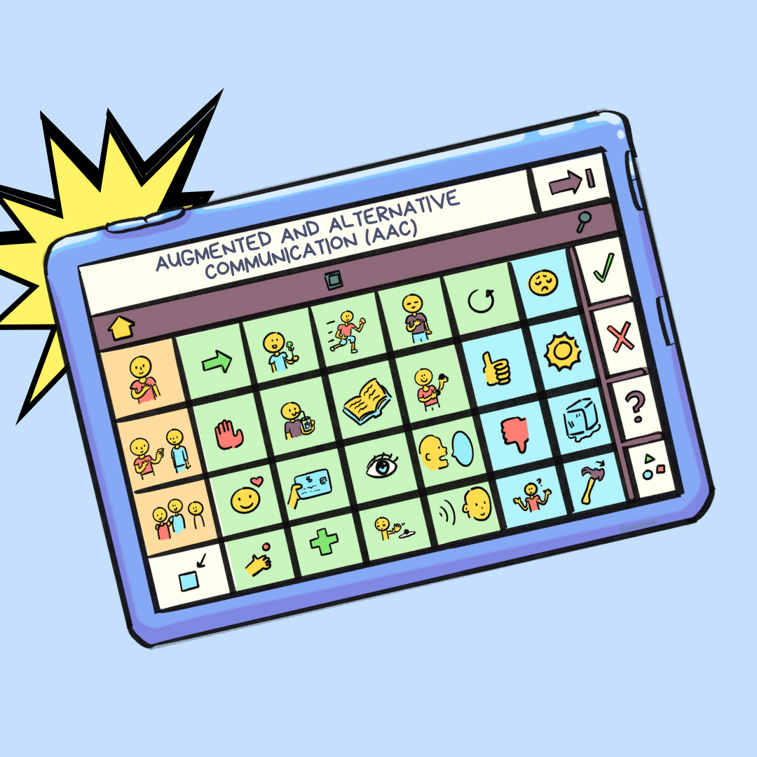 AAC Storytime Graphic