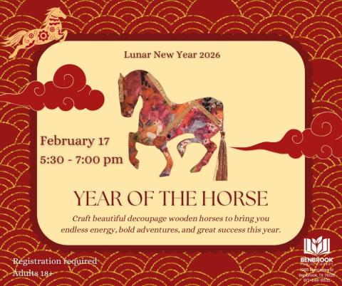 Lunar New Year Horse