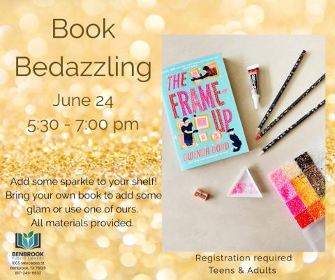 Book Bedazzling