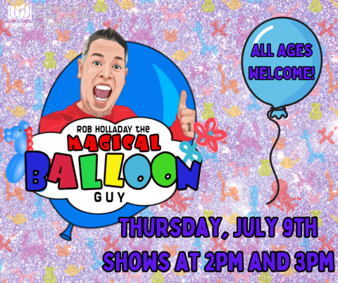 Rob Holladay the magical balloon guy