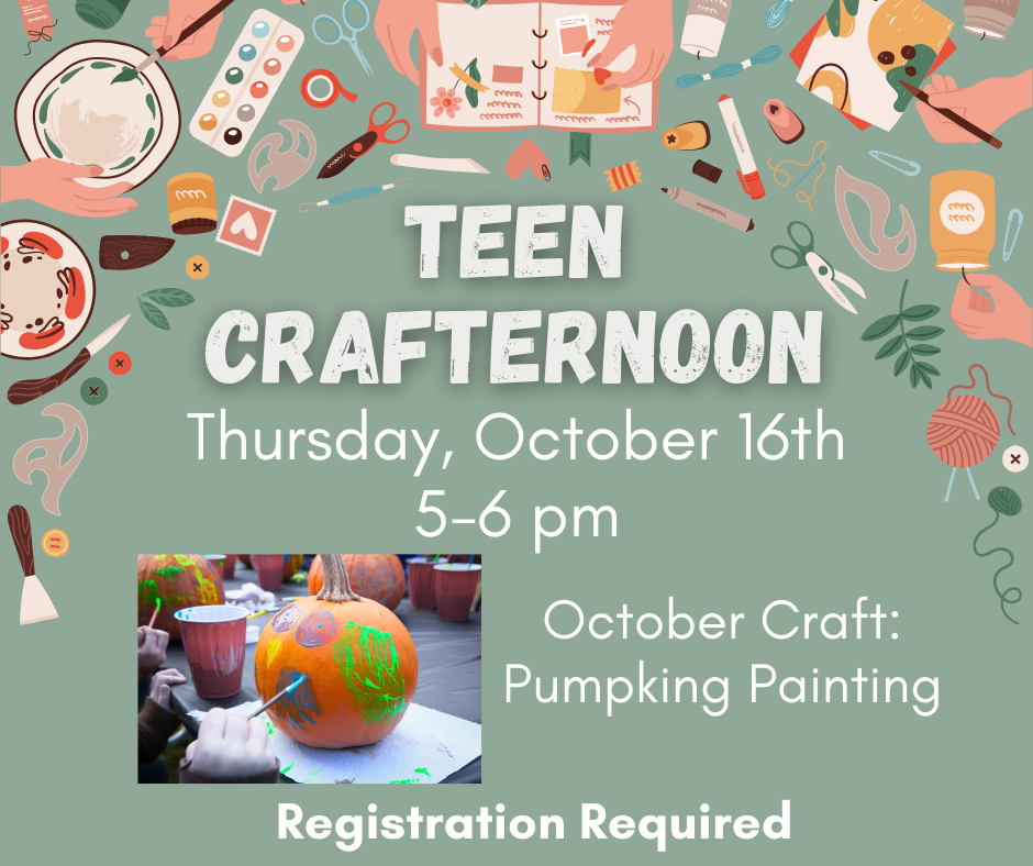 Teen Crafternoon - Pumpkin Painting