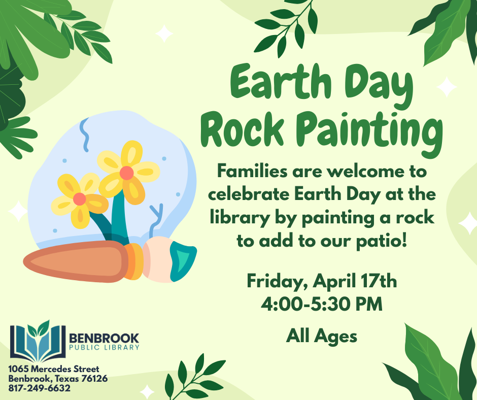 Earth Day Rock Painting